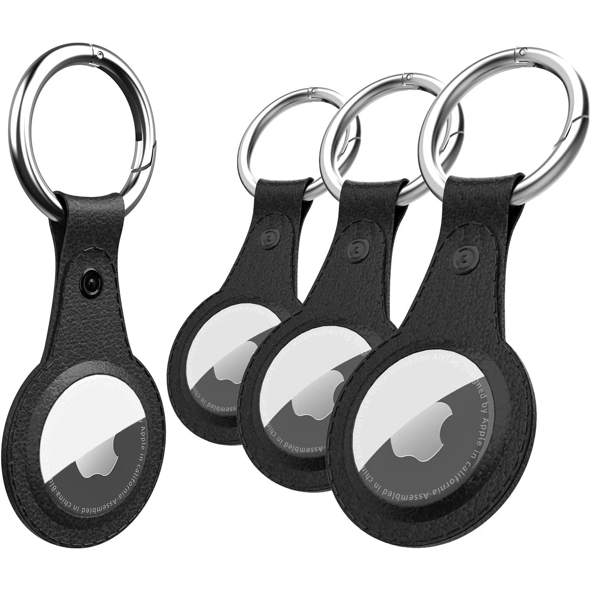 ✅ The AirTags case designed compatible with Apple AirTag 2021



✅ The AirTags case 4 packs are 4 different color combinations compatible with the Apple AirTag keychain to make your life more colorful.



✅ The AirTag cover bumper is compatible with your delicate AirTag. The AirTag keychain is made of silicone material, which could provide a stronger buffer when bumps or drops to fully protect your Air Tags.



✅ The airtag keychain is made of waterproof silicone material, water wash quick dry easy to clean.



✅ The exposed hole design is very conducive to signal transmission and humanized installation. Simply insert your label into the silicone sleeve. A precise cut-out shows the original logo of the brand.