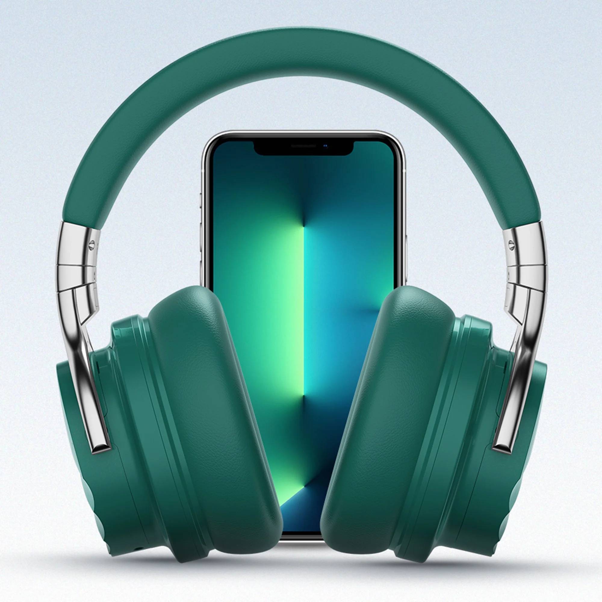 delpattern Bluetooth headphones are wireless, noise-canceling over-ear headphones with a built-in microphone. It's suitable for kids, gym use, and gaming.

⭐【All day play】: Enjoy up to 30HRS of listening time.
⭐【High quality call】: Hi-Res audio, stereo sound quality provide high quality call performance and enhanced voice clarity, great sound.
⭐【Easy to use】: Easily pair your device with one touch via Bluetooth.
⭐【Active Noise Canceling】: Premium active noise cancelling technology for a completely new listening experience.
⭐【Designed for comfort】: Made of durable and skin-friendly premium material and soft foam cushions, it's adjustable and comfortable to wear, allowing you to lose yourself in your travel, work or anywhere in between.

Specifications:
Item weight: 0.89lbs.
Material: ABS, Silicone
Frequency: 2400-2483.5MHz
Noise reduction depth: 22dB-3dB
Bluetooth: 5.0
Bluetooth protocol: HSP/HFP/A2DP/AVRCP
RF Power: +6dB
Battery life: Approximately 30h
Charging port: Micro USB
Charging time: 2H
Battery capacity: 500MA